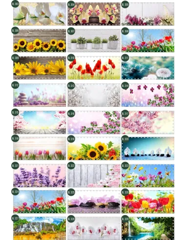 OSŁONA BALKONOWA na balkon siatkę kwiaty SURFINIE