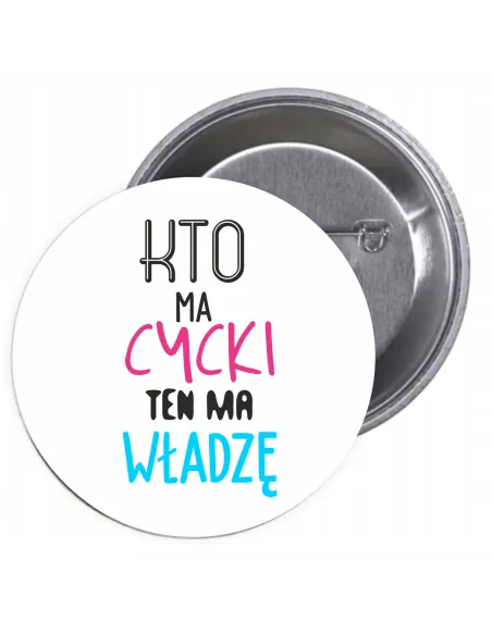 Przypinki buttony DZIEŃ KOBIET  znaczki badziki z grafiką