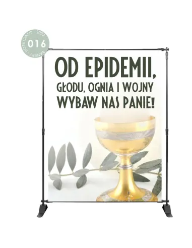 BANER NA BOŻE CIAŁO dekoracja OŁTARZA 200x150cm