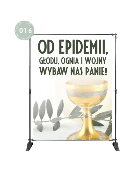 BANER NA BOŻE CIAŁO dekoracja OŁTARZA 200x150cm