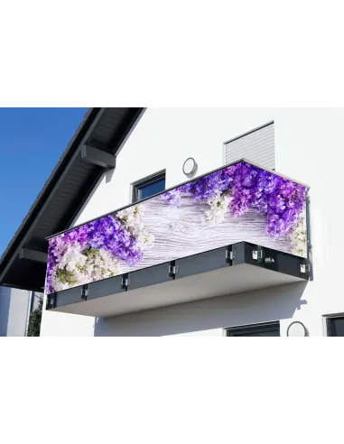 OSŁONA Balkonowa na balkon siatka pod wymiar kwiat