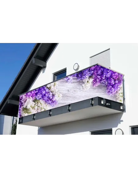 OSŁONA Balkonowa na balkon siatka pod wymiar kwiat