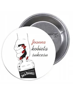 Przypinki buttony DZIEŃ KOBIET  znaczki badziki z grafiką