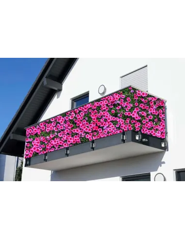 OSŁONA Balkonowa na balkon siatka pod wymiar kwiat