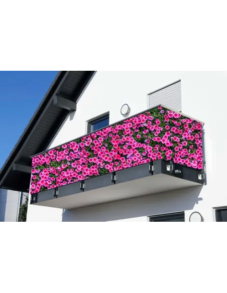 OSŁONA Balkonowa na balkon siatka pod wymiar kwiat