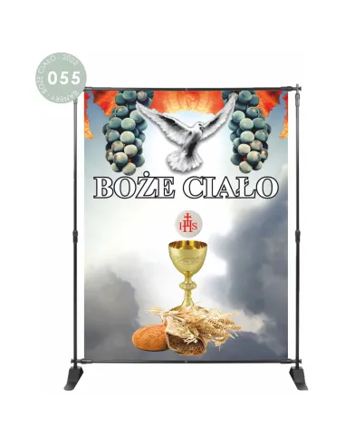 BANER NA BOŻE CIAŁO dekoracja OŁTARZA 200x150cm