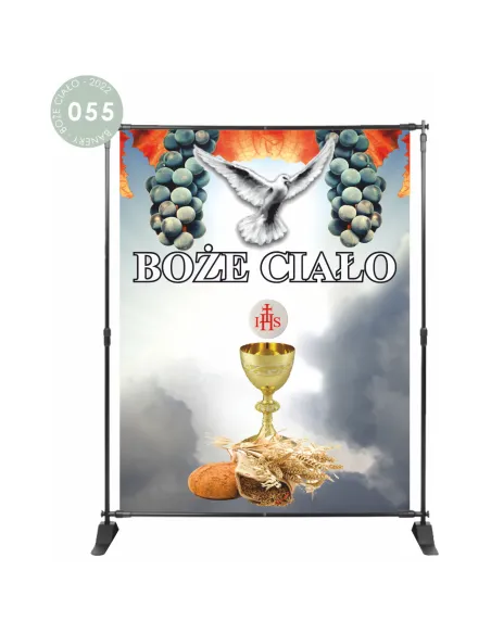 BANER NA BOŻE CIAŁO dekoracja OŁTARZA 200x150cm