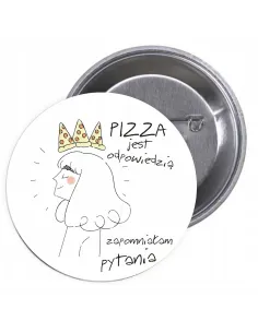 Przypinki buttony DZIEŃ KOBIET  znaczki badziki z grafiką