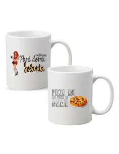 Kubek z imieniem PREZENT PERFEKCYJNA PANI DOMU