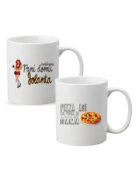 Kubek z imieniem PREZENT PERFEKCYJNA PANI DOMU