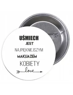 Przypinki buttony DZIEŃ KOBIET  znaczki badziki z grafiką