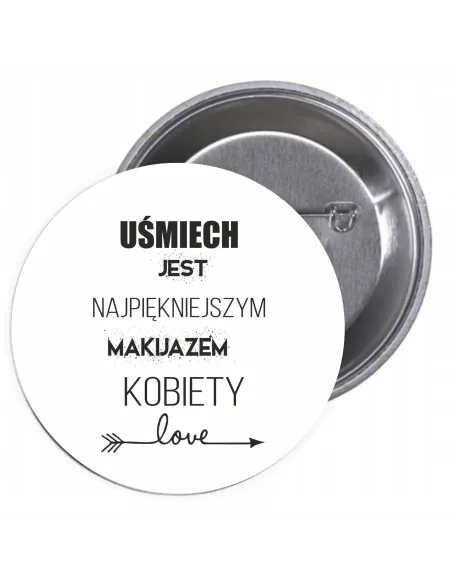 Przypinki buttony DZIEŃ KOBIET  znaczki badziki z grafiką