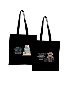 Eko Torba z nadrukiem PREZENT dla DZIEWCZYNY