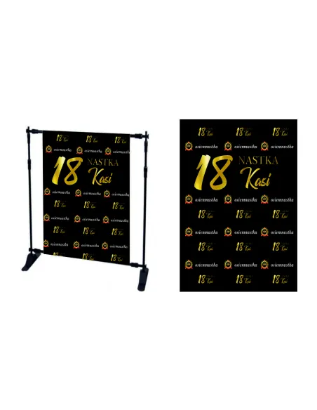 Tło fotograficzne ścianka do zdjęć 18 nastka Kasi