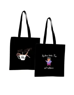 Eko Torba z imieniem PREZENT BUT FIRST COFFE