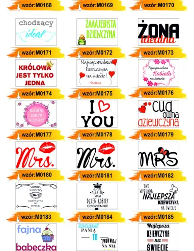 Magnesy na lodówkę - DZIEŃ KOBIET - drukarnia, hurtownia, producent magnesów na lodówkę - druktur.com