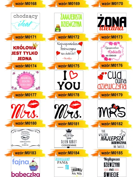 Magnesy na lodówkę - DZIEŃ KOBIET - drukarnia, hurtownia, producent magnesów na lodówkę - druktur.com