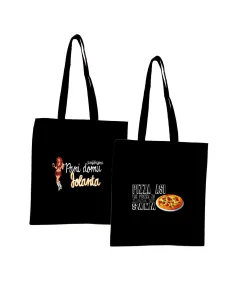 Eko Torba z imieniem napis PREZENT PIZZA