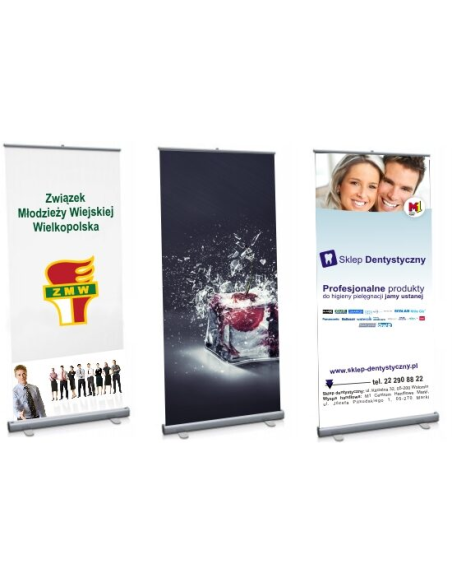 Roll-up 85x200 na polipropylenie + PROJEKT
