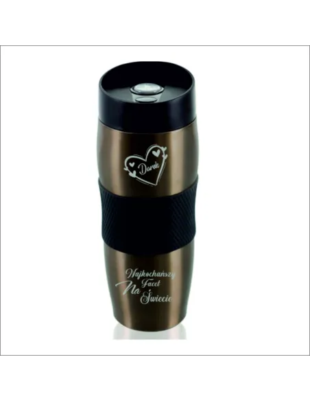 Kubek termiczny Prezent na Walentynki z grawerem