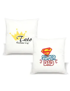 Poduszka nadrukiem PREZENT TATO KOCHAM CIĘ