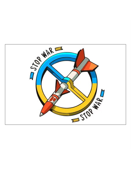 Magnesy na lodówkę - SOLIDARNOŚĆ Z UKRAINĄ- STOP WAR - drukarnia, hurtownia, producent magnesów na lodówkę - druktur.com