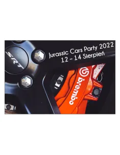 Magnesy na lodówkę - JURASSIC CARS PARTY 2022, 12-14 SIERPIEŃ- drukarnia, hurtownia, producent magnesów na lodówkę - druktur.com