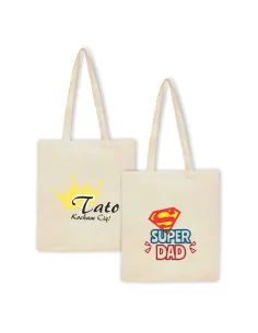 Eko Torba z nadrukiem PREZENT TATO KOCHAM CIĘ