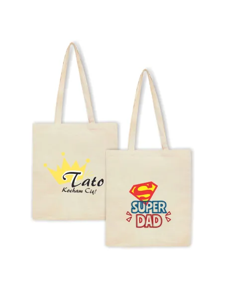 Eko Torba z nadrukiem PREZENT TATO KOCHAM CIĘ