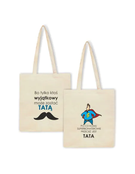 Eko Torba z nadrukiem PREZENT DZIEŃ TATY