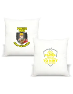 Poduszka z nadrukiem PREZENT dla SUPERMECHANIKA