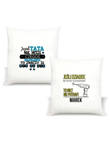 Poduszka z imieniem PREZENT dla DZIADKA