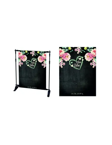 Tło fotograficzne ścianka do zdjęć wesele