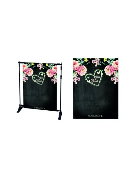 Tło fotograficzne ścianka do zdjęć wesele