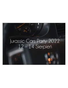Magnesy na lodówkę - JURASSIC CARS PARTY 2022, 12-14 SIERPIEŃ- drukarnia, hurtownia, producent magnesów na lodówkę - druktur.com