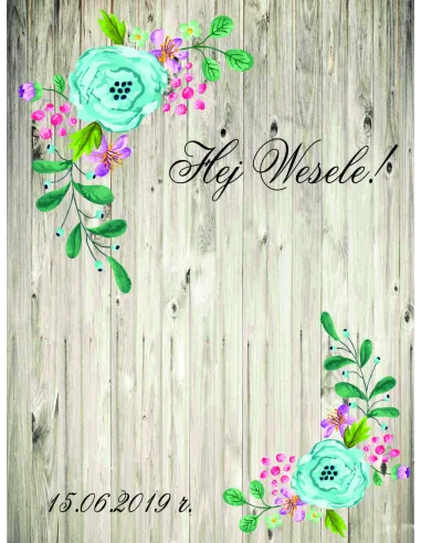 Tło fotograficzne ścianka do zdjęć wesele