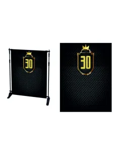 Tło fotograficzne ścianka do zdjęć 30 urodziny