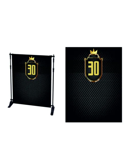 Tło fotograficzne ścianka do zdjęć 30 urodziny