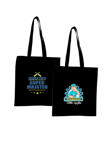 Eko Torba z imieniem PREZENT ZŁOTA RĄCZKA
