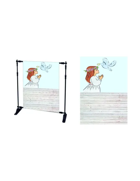 Tło fotograficzne ścianka Pierwsza Komunia Święta