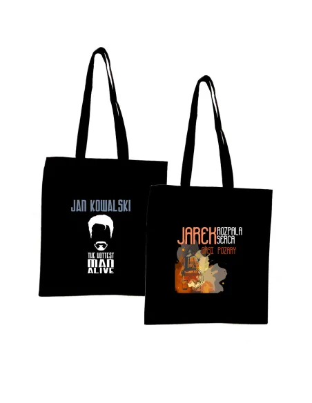 Eko Torba z imieniem napis NAJWIĘKSZY PRZYSTOJNIAK