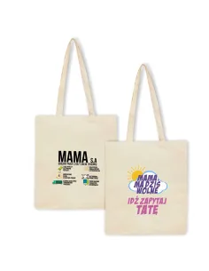 Eko Torba z nadrukiem PREZENT DZIEŃ MAMY MAMA S.A