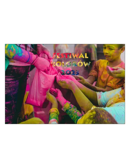 Magnesy na lodówkę - FESTIWAL KOLORÓW 2023 - drukarnia, hurtownia, producent magnesów na lodówkę - druktur.com