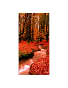 Tło fotograficzne Jesień liście drzewa 150x300 cm