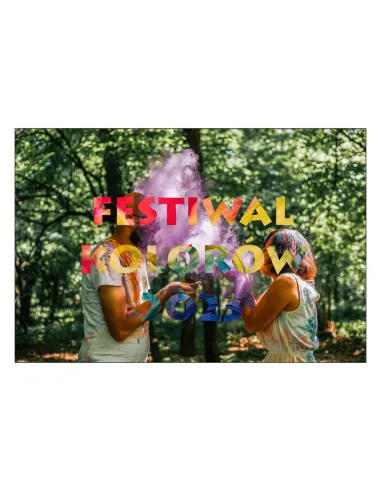 Magnesy na lodówkę - FESTIWAL KOLORÓW 2023 - drukarnia, hurtownia, producent magnesów na lodówkę - druktur.com