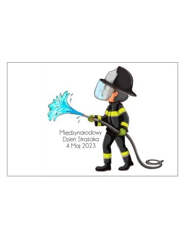 Magnesy na lodówkę - MIĘDZYNARODOWY DZIEŃ STRAŻAKA 4 MAJ 2023- drukarnia, hurtownia, producent magnesów na lodówkę - druktur.com