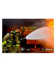 Magnesy na lodówkę - DZIEŃ STRAŻAKA 4 MAJ 2023- drukarnia, hurtownia, producent magnesów na lodówkę - druktur.com