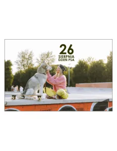 Magnesy na lodówkę - 26 SIERPNIA DZIEŃ PSA - drukarnia, hurtownia, producent magnesów na lodówkę - druktur.com