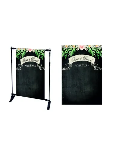 Tło fotograficzne ścianka do zdjęć wesele