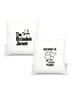 Poduszka z imieniem PREZENT THE DZIADEK